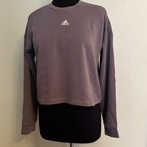 Limited Edition Adidas x Zoe Saldana AEROREADY Crop Sweatshirt, M